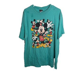 Vintage Disney Mickey Mouse Adult XL Unlimited Short Sleeve New Jersey NJ